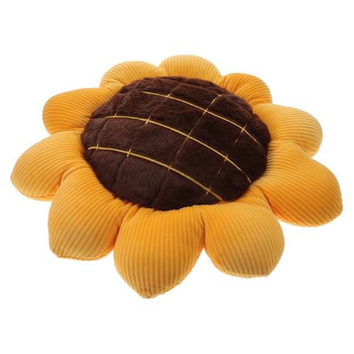 Coussin de Siège Rond en Fourrure Fleuri pour Canapé et Chaise - 2