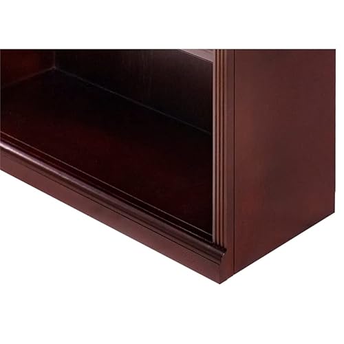 Martin Furniture Huntington Club Office Open Bookcase, 84", Cherry #TOP3