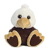 Aurora World Taddle Toes Stripes Bald Eagle Plush