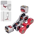 Came-TVカメラマジックアーム 360°デュアルボールヘッド&1/4インチネジ&アンチツイストピン付き アルミニウムマジックアーム カメラマウント 関節式アーム フィールドモニターマウント LEDライト/マイク/カメラケージ/三脚用 (61014)