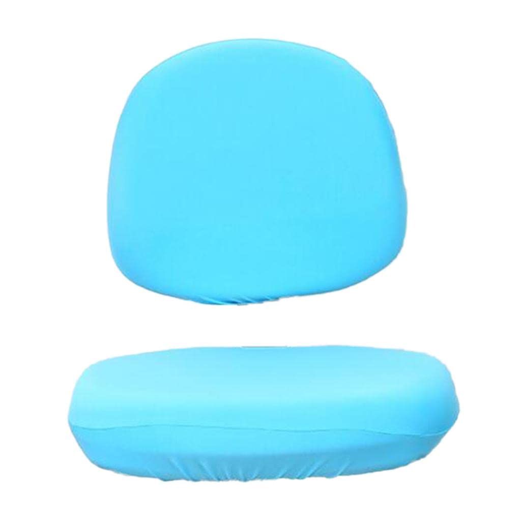 Sharplace Stretch Bürostuhl Bezüge - Universell Für Drehstühle - Dunkelgrau - 2-teilig