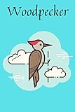  Woodpecker: 120 Lined page Journal