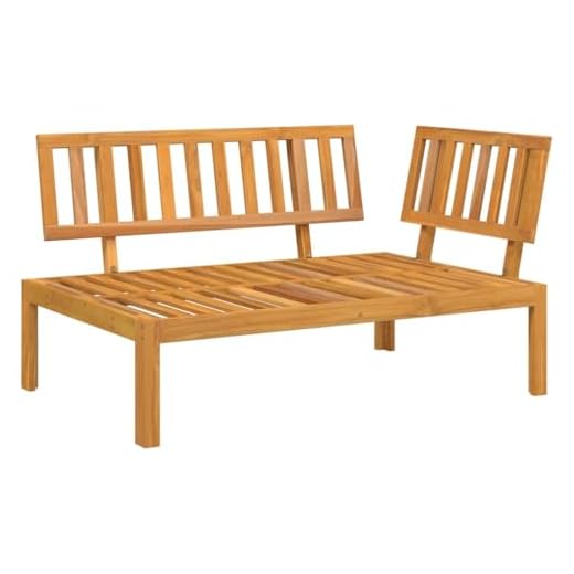 vidaXL Patio Pallet Corner Sofa Bench