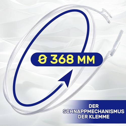 Klemme für Türdichtung Waschmaschine mit dem Originalcode 41018408 für Candy für Hoover - MADE IN ITALY - MONTERAL