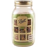 Ball Art Smooth Jar-Regular Mouth W/Lid-Quart Set of 12