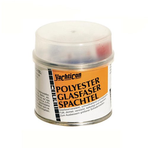 Mastic fibre de verre Yachticon 750 g pour réparer les trous sur le polyester