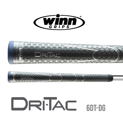 Winn Dri-Tac Midsize Grip (+1/16), Dark Gray - Image 3