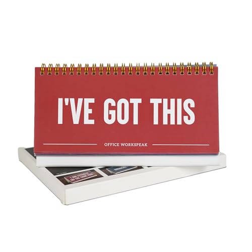YOBRO Desktop Flip Book, Office Gifts for Coworkers, 50 Different Office Workspeak, Funny Desk Signs for Man&Women, Novelty Office Jargons to Promote Friendship Between Colleagues