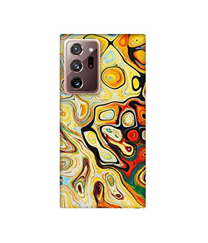 Image of Amazon Brand - Solimo Designer Multicolor Smash Paint 3D Printed Hard Back Case Mobile Cover for Samsung Galaxy Note 20 Ultra