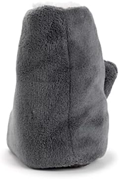 MUK LUKS Men's Adjustable Shearling Bootie Slipper, Steel Grey, Medium | Image 2