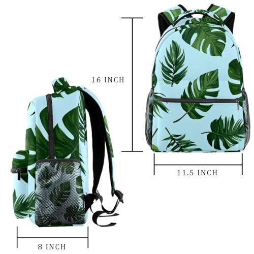 Sac à dos d'école Campus bleu avec porte-bouteille intégré - 2