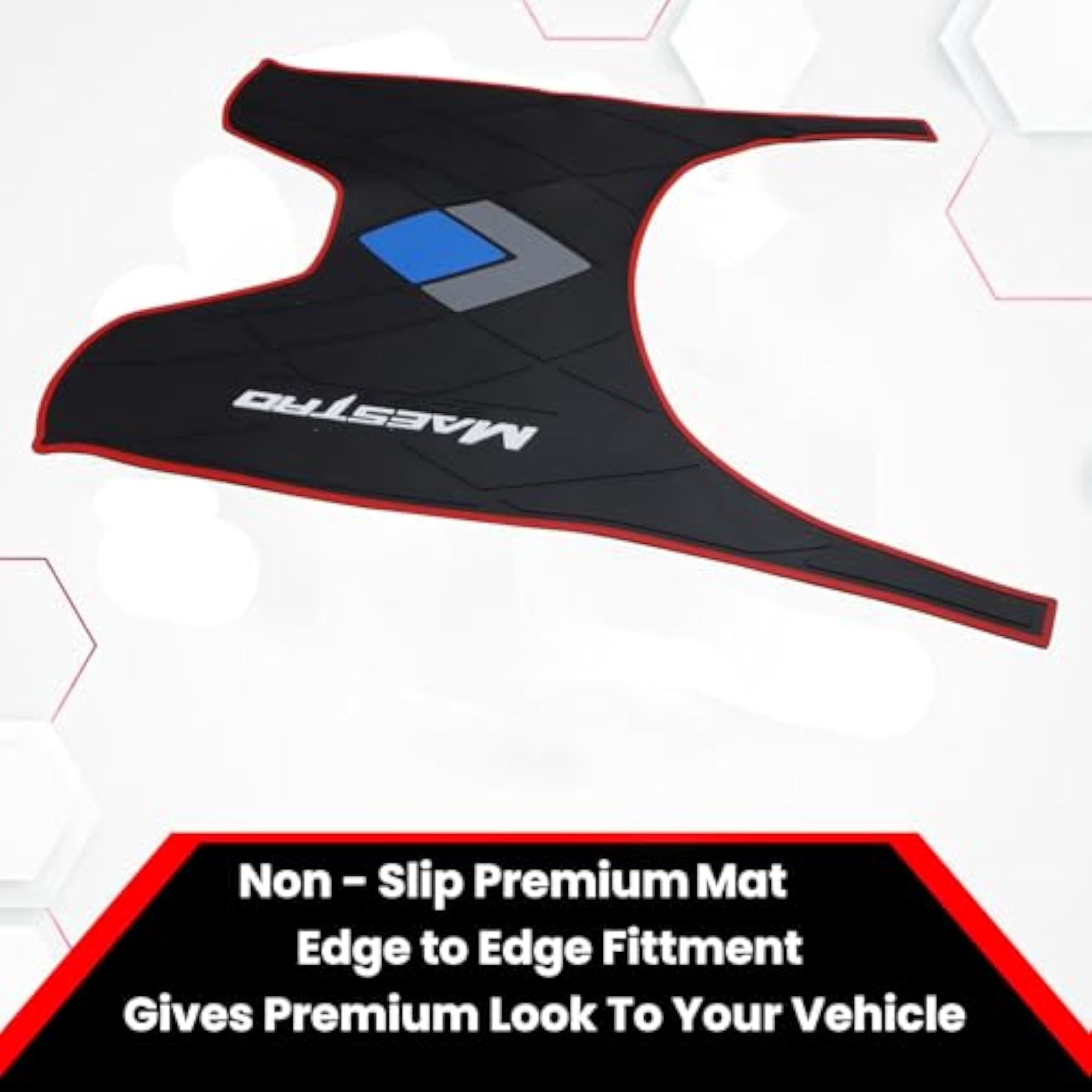 Anti Skid Scooter Rubber Foot Mat for Maestro Edge