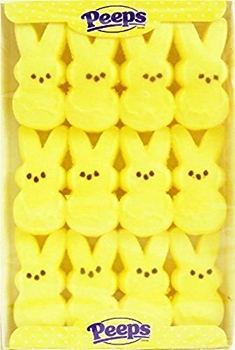 Peeps Marshmallow Candy Bunny Variety 5 Pack Easter Basket Candy Stuffers, 3 3/8 Ounce #TOP1
