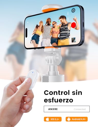 Miniatura 6 de ANXRE 180cm Trípode para Movil con Control Remoto,NT79 Palo Selfie Monopies | Extensible, Alto y Portátil para Viajes/Grabación de Vídeo/Filmación, Compatible con iPhone/Samsung/GoPro/Cámara