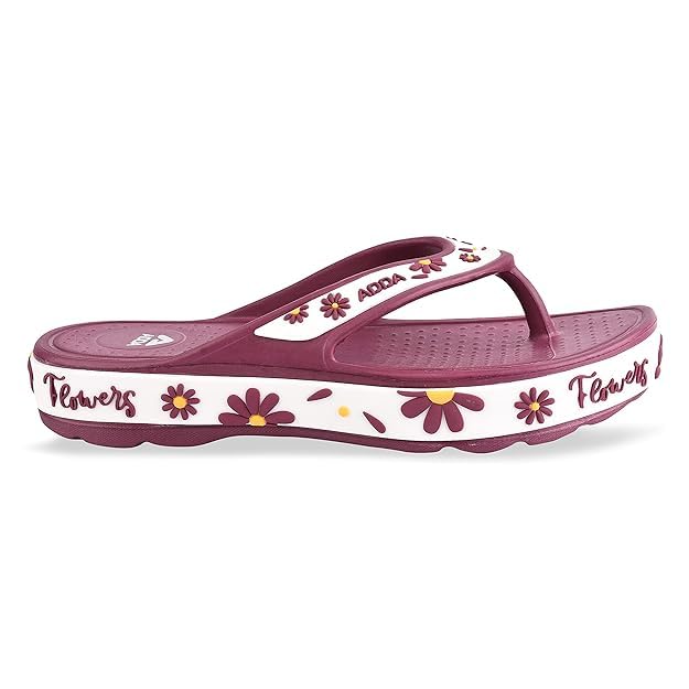 Image of ADDA Slippers for Women || Durable & Comfortable || Anti-skid Sole || Lightweight || Fashionable || Super Soft || Outdoor Slipper