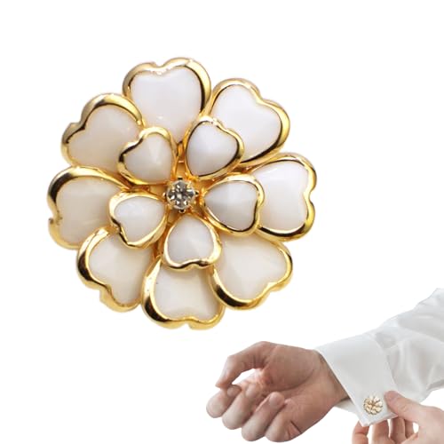 Weldphur Damen hülsen | Vintage DIY Metall förmige Kleiderdekoration - Hemd Sakko Cover Verzierungen | Für Großmutter Mutter Ehefrau Tochter Freundin Und Alle Frauen