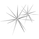 Photo Gallery com-four® 2x stella di natale da appendere - stella decorativa piccola e grande per la decorazione natalizia - stella per la decorazione di capodanno, matrimonio, festa Photo Gallery com-four® 2x stella di natale da appendere - stella decorativa piccola e grande per la decorazione natalizia - stella per la decorazione di capodanno, matrimonio, festa