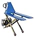 Vestil L-220-DC-HD 12V DC Powered Tote Lifter, 45" Length x 20" Width Fork, 3000 lbs Capacity