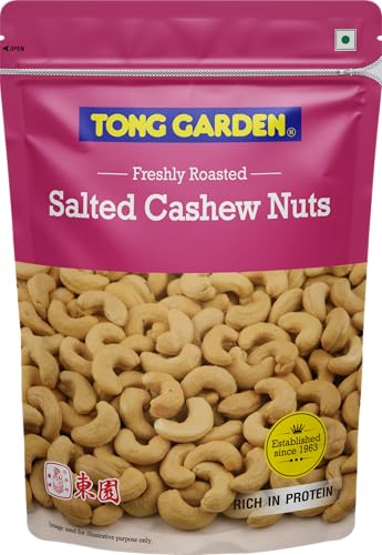 Image of Tong Garden Salted Cashewnut Pouch, 380g (Pack of 2)