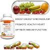MiracleMulti Liquid Multivitamin Capsules for Men & Women - Complete Whole Food Blend Daily Vitamin & Mineral Supplement with CoQ10, B12, 42 Superfood Enzyme - 120 Softgels