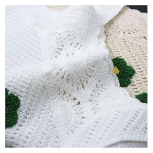 Image of NAIADES Women's Handmade Crochet Crop Top, Sleeveless Top for Women,Comfortable Fit