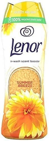 Lenor in-Wash Scent Booster Beads, Twin Pack, 2 x 176 gr, Summer Breeze Scent