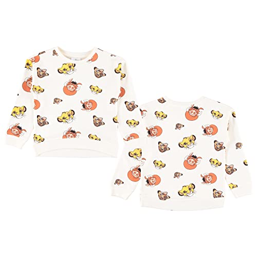 Image of Disney Girls Sweatshirt & T-Shirt Set - Minnie Mouse & Lion King Clothing Set- Sizes 4-16