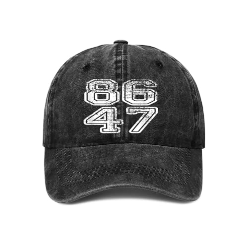 Impeach 47 8647 86 47 Funny Graphic Fan Gift Cap Baseball Cap for Men Women