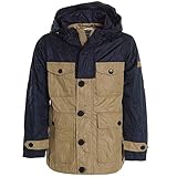 HIGHLIGHTS: Jungen Kinder Übergangsjacke in modernem Design. Griffiger Stoff aus Polyester, dass vor Wind und Regen schützt. Durchgehender Reißverschluss mit Druckknöpfen, gefütterte Kapuze, lange Ärmel, 4 Taschen mit Druckknöpfen und Innen Fleece-Stoff.