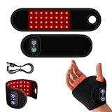 Neroo Flow,neroo Flow Karpaltunnel,beheizbares Vibrationsmassage-handgelenkband,rotlichttherapie Für Das Handgelenk,kabelloses Beheizbares Handgelenkmassagegerät,Schmerzreduktion(A)