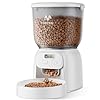 Automatic Cat Feeder: 4L Cat Food Dispenser Timed Precise Auto Feeder Programmable 1-6 Meals- Easy to Clean& Dual Power with Desiccant Bag Keeps Food Fresh- Reliable Pet Feeder for Cats