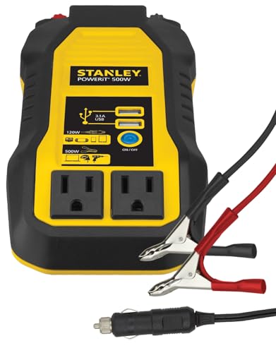 Stanley POWERiT PI500S 500W Power Inverter