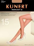 KUNERT Damen Glanz Fein Strumpfhose, 353000 Moonlight 15, Gr. 40/42, Hautfarben (Cashmere 0540)