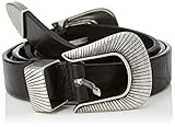  Pepe Jeans Sasha Belt Cinturón, Negro (999), M para Mujer