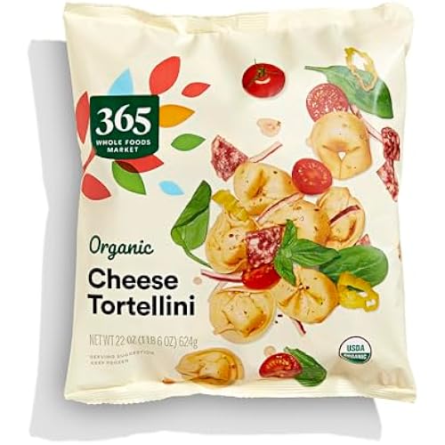365 by Whole Foods Market, Organic Cheese Tortellini, 22 oz, (Frozen)