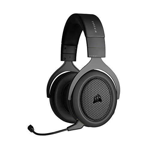 Corsair HS70 Bluetooth - Wired Gaming Headset with Bluetooth - Works with PC, Mac, Xbox Series X, Xbox Series S, Xbox One, PS5, PS4, Nintendo Switch, iOS and Android - Carbon Black (Renewed)