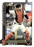 2025 Topps #70 Patrick Bailey San Francisco Giants MLB Series 1 Baseball Base Trading Card