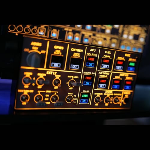 A32X pro Light OVHD Overhead Panel para MSFS 2020/2024 miniatura 4