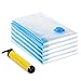 Produktbild Diboniur Vakuumbeutel für Kleidung 5 Stück 80x60cm, Vacuum Bags für Bettdecken Reise Wiederverwendbar, Handpumpe Enthalten