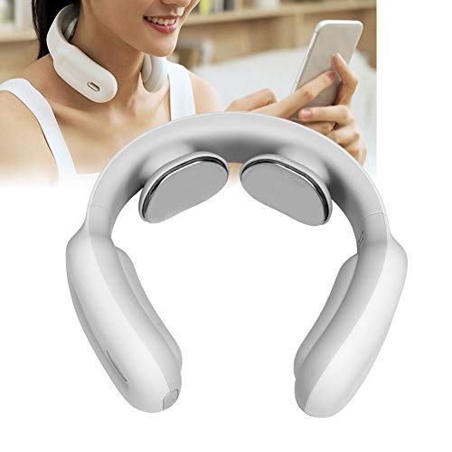 Duevin Control Remoto Inteligente Masajeador Cervical Eléctrico Alivio del Dolor Dispositivo de Masaje de Hombro y Cuello