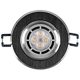 ✅ geringe Maß und wenig Einbautiefe für Decke. Ideal und kompakt für Private Innerraum gegen 20-35W Halogen System zur Einrichtung.