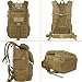 YOREPEK 50L Militär Rucksack, Groß Taktischer Rucksack, Wanderrucksack Herren Bundeswehr Outdoor Arbeit Survival Wasserdicht Travel Assault Tactical Backpack für Trekking Camping Reisen Jagd, Khaki