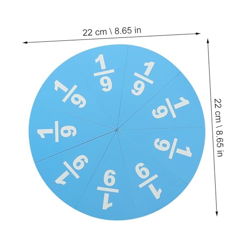 Kit éducatif de fractions magnétiques pour surmonter les difficultés en mathématiques