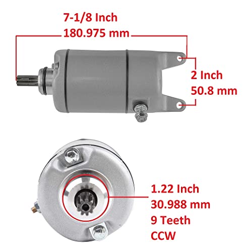 Motor de arranque para Kawasaki Teryx 750 KRF750 / Teryx 4 750 KRT750 4x4 2008-2013 miniatura 2