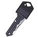 Goods Land 小型 折り畳み ナイフ 鍵型 ミニナイフ 折りたたみ アウトドア キーホルダー 釣り コンパクト キャンプ ソロキャンプ用品 GD-KGNIF-BK