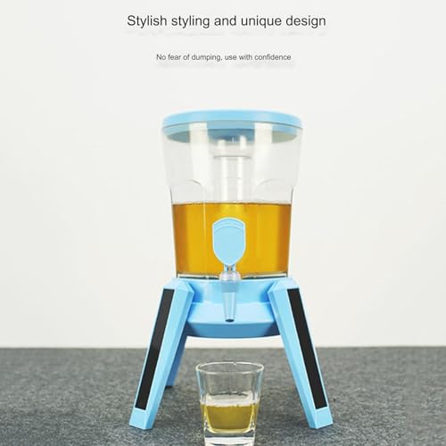 Dispensador de bebidas torre de cerveja, recipiente de barril de cerveja de carregamento iluminado 3