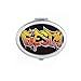 Graffiti Street Fiesta Hand-decorated Mirror Portable Fold Hand Makeup Double Side Glasses
