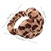 Abaodam Leopard Print Winter Ear Muffs Women Warm Ear Covers Outdoor Windproof Cold Weather Earmuffs Cozy Soft Fashionable for Ladies Random Color Random Color