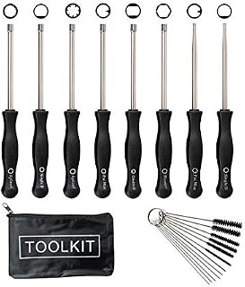 EONBES Carburetor Adjustment Tool Set with Kit Bag for 2 Cycle Small Engine