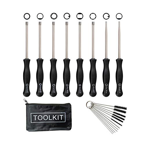 EONBES Carburetor Adjustment Tool Set with Kit Bag for 2 Cycle Small Engine